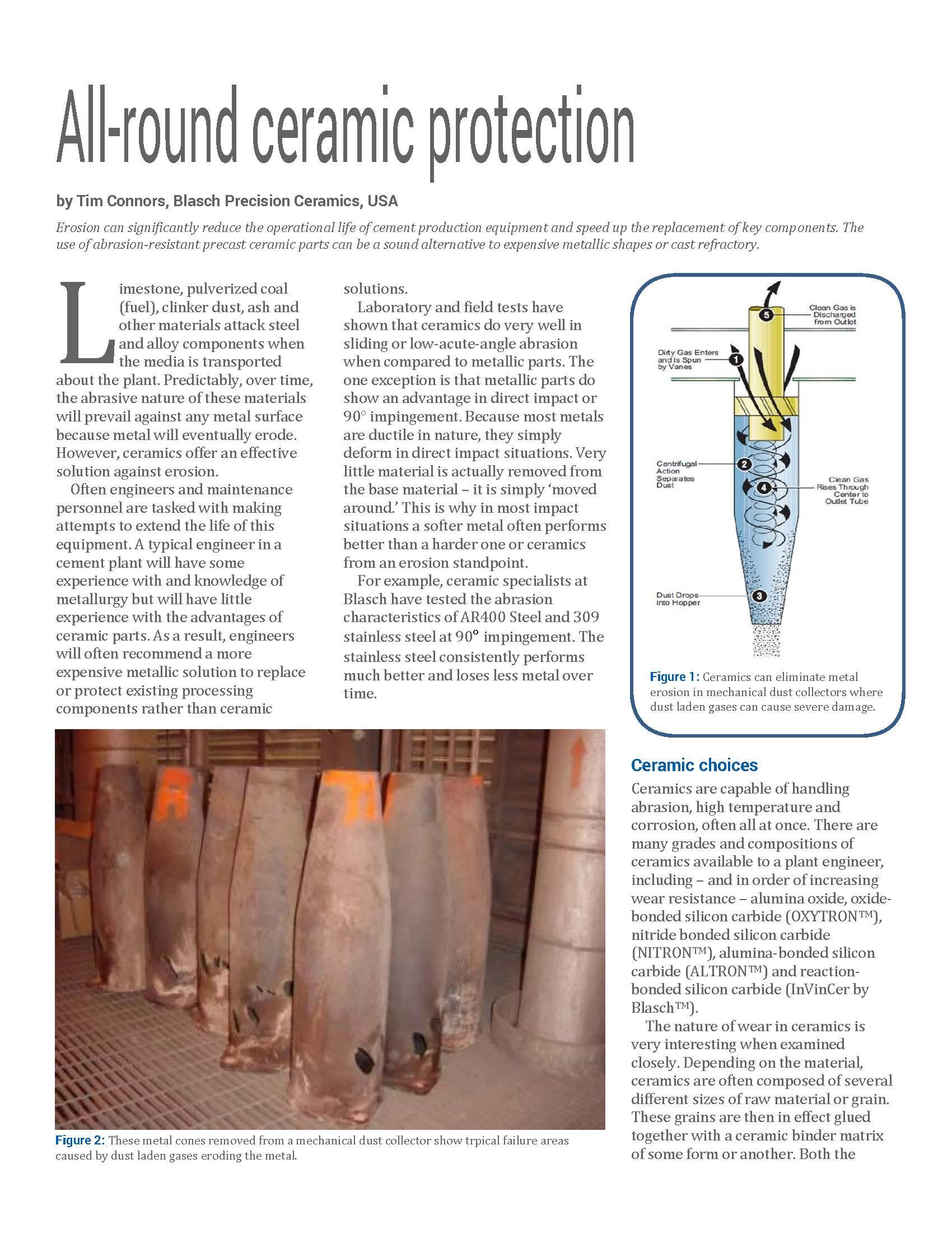 First page of "All-round ceramic protection" white paper