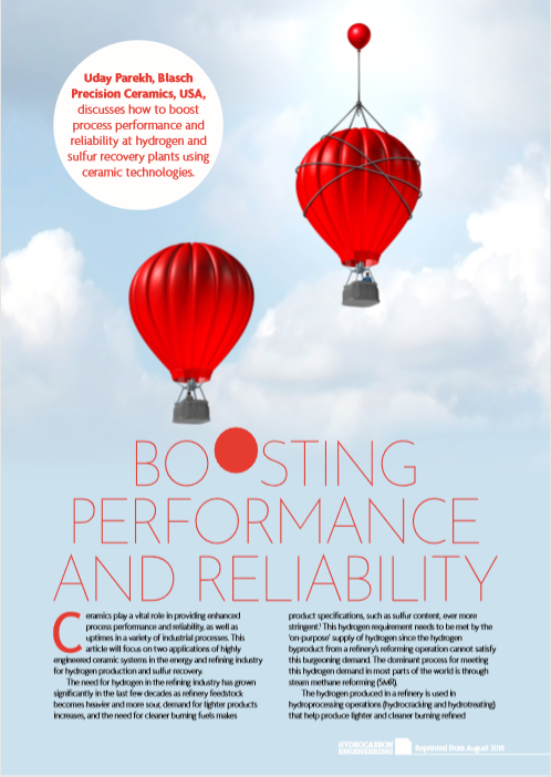 First page of "Boosting Performance and Reliability" article.
