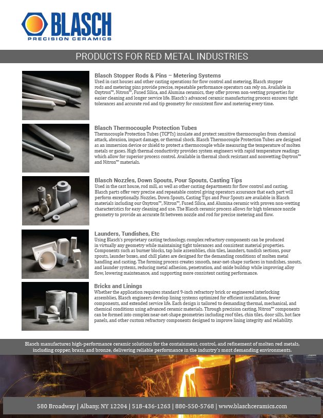 Red Metal Products